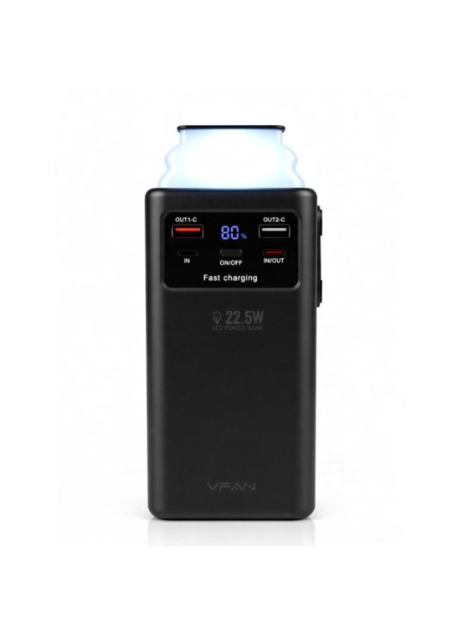 VFAN 50000mAh Power Bank – 22.5W Fast Charging (Model F30) - Image 2